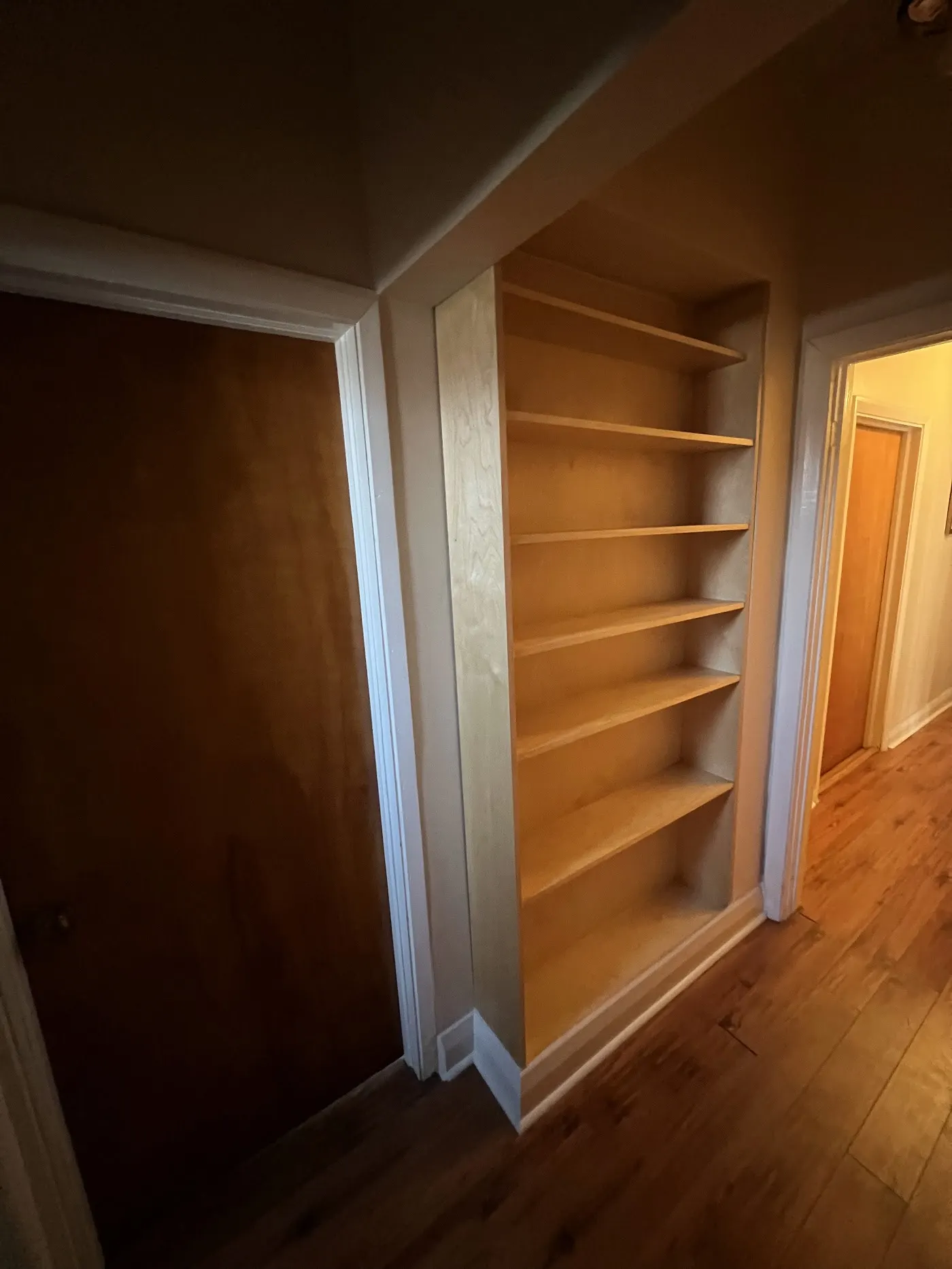 After: completed built-in project